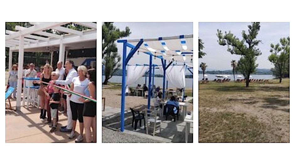Arona, taglio del nastro per il lido completamente rinnovato